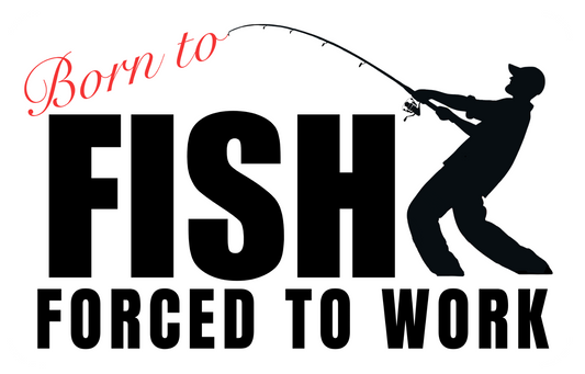 Born to Fish Sticker